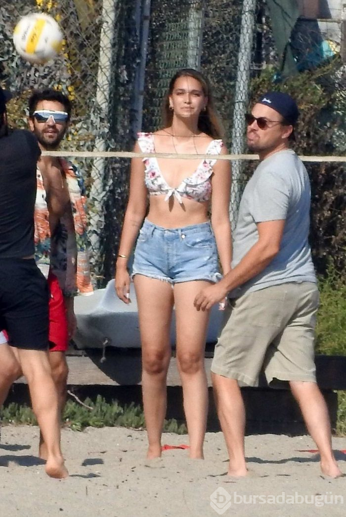 Leonardo DiCaprio objektiflerden böyle gizlendi