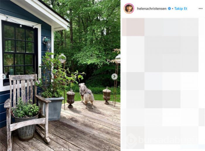 Helena Christensen'den alkışlanacak hareket