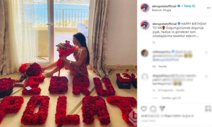 Ebru Polat'a sevenlerinden gelen sürpriz