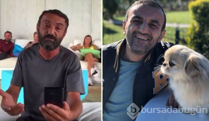 Ersin Korkut yeni köpeğine alıştı