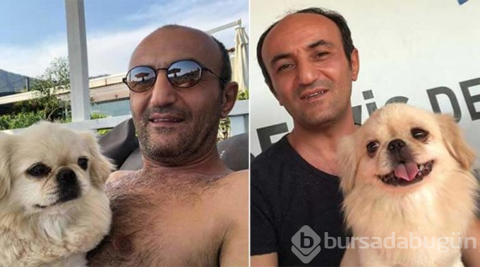 Ersin Korkut yeni köpeğine alıştı