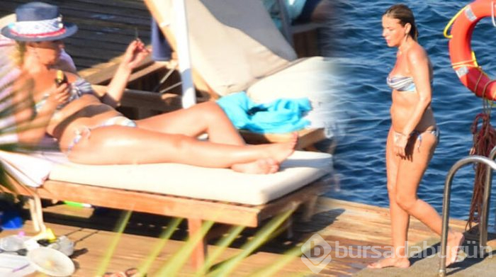 Gülben Ergen yaz sezonunu Bodrum'da açtı