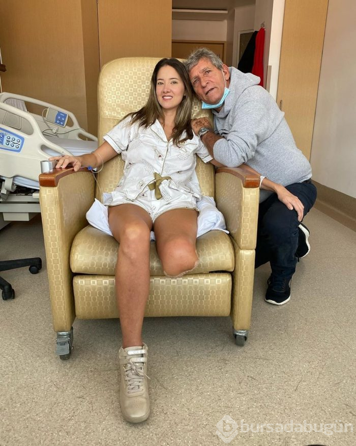 Eski Kolombiya Güzeli Daniella Alvarez'in bacağı kesildi