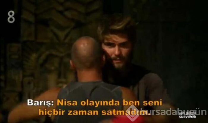 Survivor elemeye damga vuran an! Sercan, Barış'ın yanına gelince...