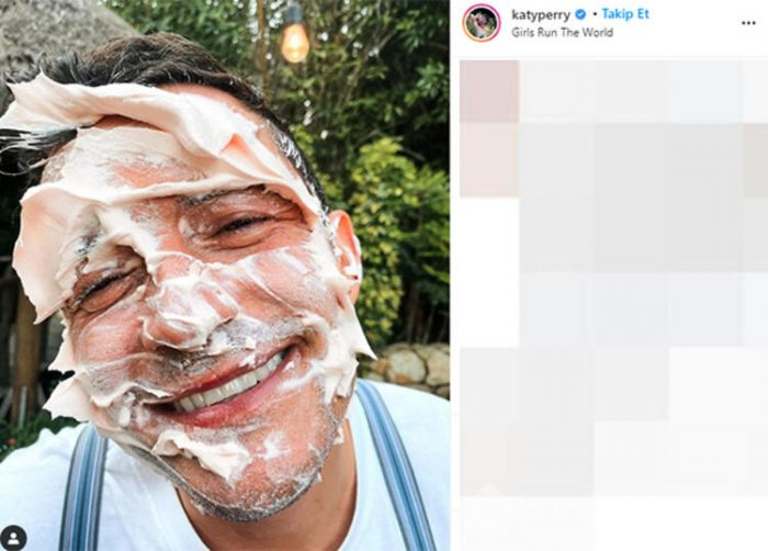 Katy Perry'nin sağ ayağı hayranlarını şaşırttı 