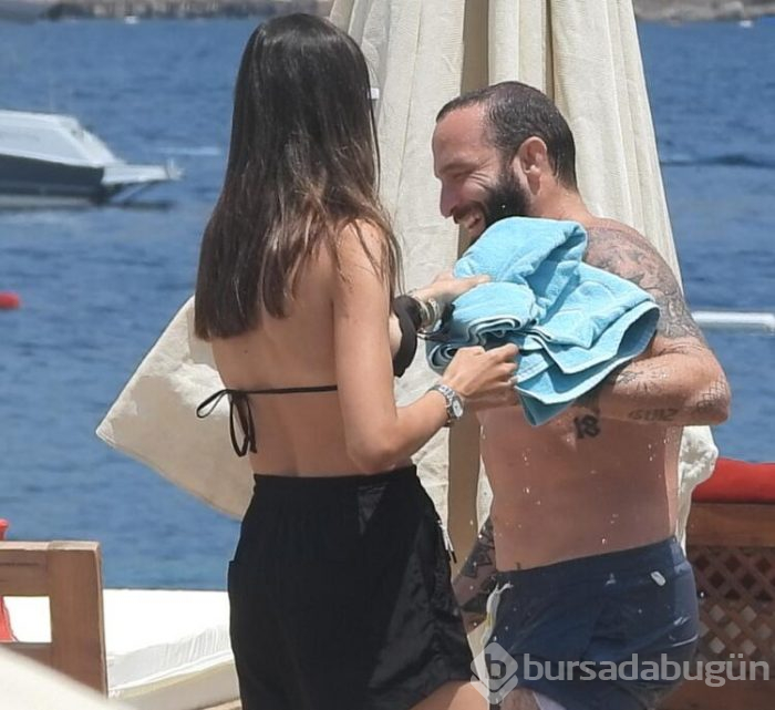 Baba-kızın deniz keyfi...
