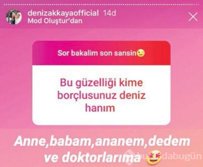 Deniz Akkaya'dan 'estetik' itirafı!