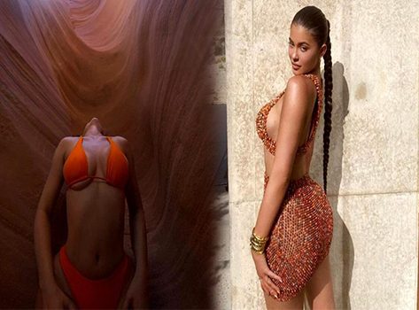 Kylie Jenner'ın 'Rocky Dağları' tatili