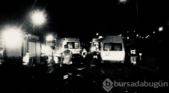 Bursa'da yolcu otobüsü devrildi! Ölü ve çok sayıda yaralı var