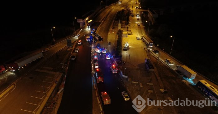 Bursa'da yolcu otobüsü devrildi! Ölü ve çok sayıda yaralı var
