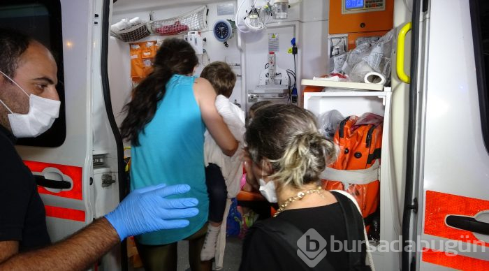 Bursa'da yolcu otobüsü devrildi! Ölü ve çok sayıda yaralı var