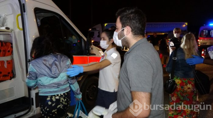 Bursa'da yolcu otobüsü devrildi! Ölü ve çok sayıda yaralı var