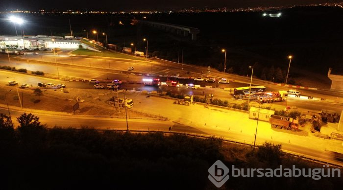 Bursa'da yolcu otobüsü devrildi! Ölü ve çok sayıda yaralı var