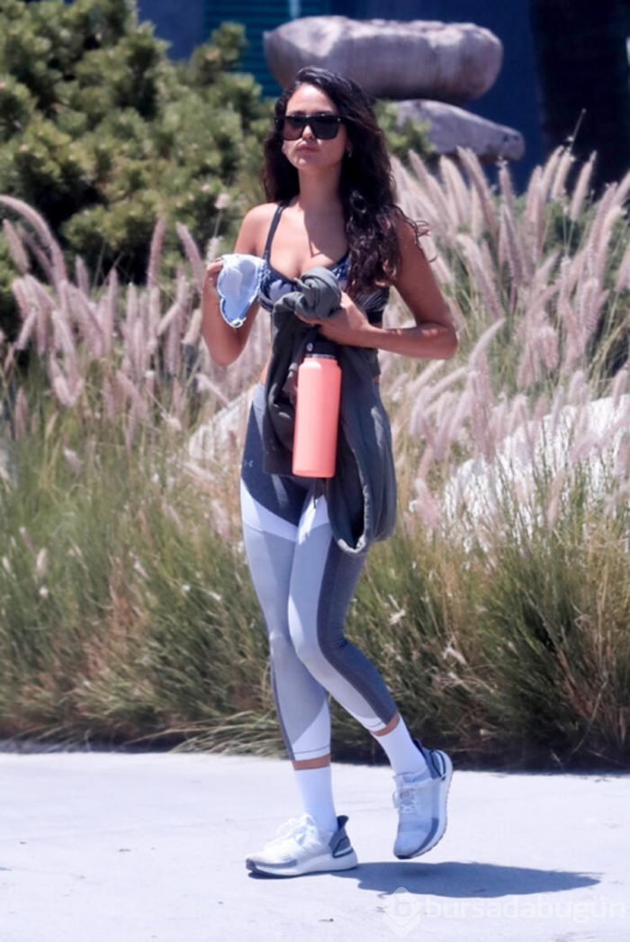 Ünlü oyuncu Eiza Gonzalez tatil sonrası sporda