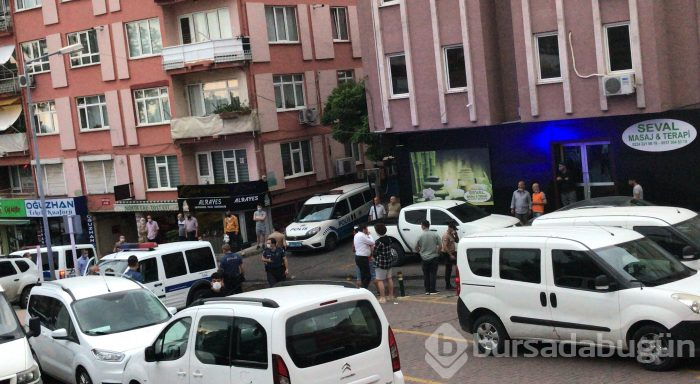 Bursa'da tarihi binada yangın