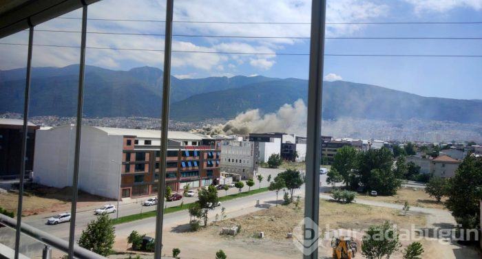 Bursa'da büyük yangın