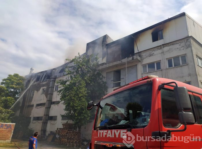Bursa'da büyük yangın