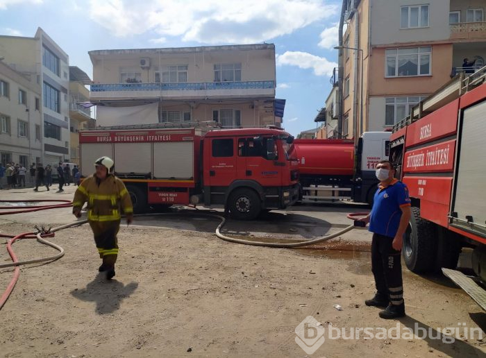Bursa'da büyük yangın