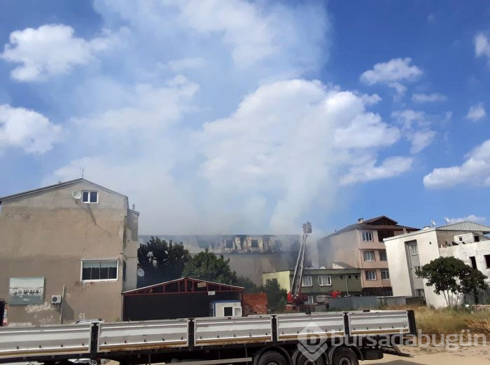 Bursa'da büyük yangın