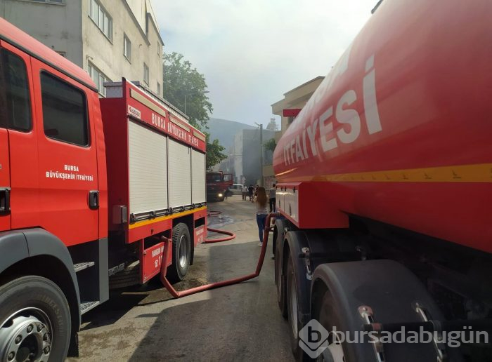 Bursa'da büyük yangın