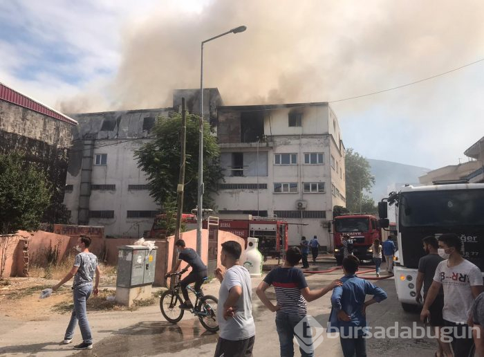 Bursa'da büyük yangın