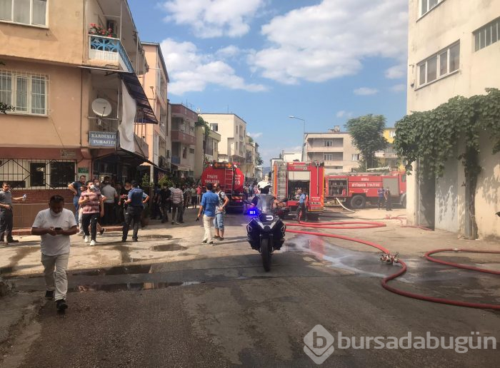 Bursa'da büyük yangın