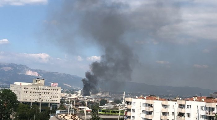 Bursa'da büyük yangın