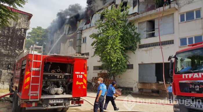 Bursa'da büyük yangın