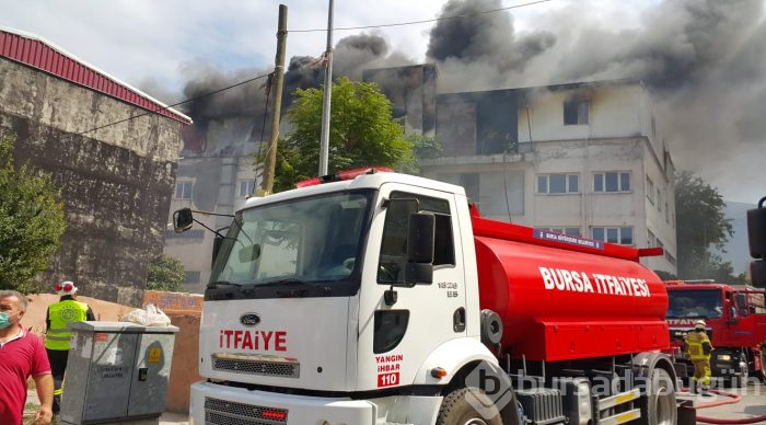 Bursa'da büyük yangın