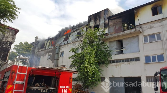 Bursa'da büyük yangın
