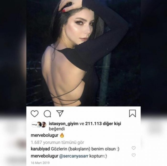 Merve Boluğur'un yeni sevgilisi hayranı çıktı