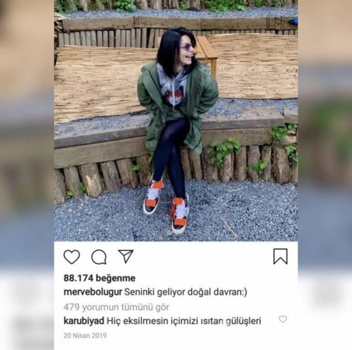Merve Boluğur'un yeni sevgilisi hayranı çıktı