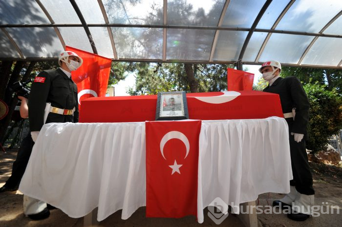 Bursa, şehidini son yolculuğuna uğurladı