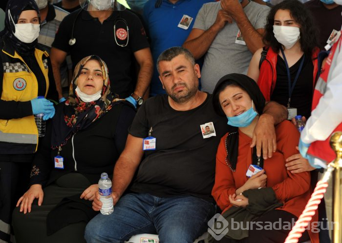 Bursa, şehidini son yolculuğuna uğurladı