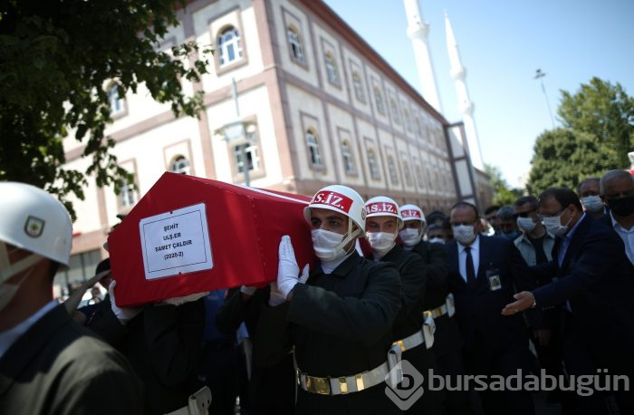 Bursa, şehidini son yolculuğuna uğurladı