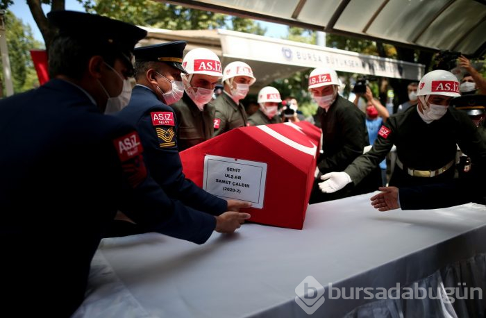 Bursa, şehidini son yolculuğuna uğurladı