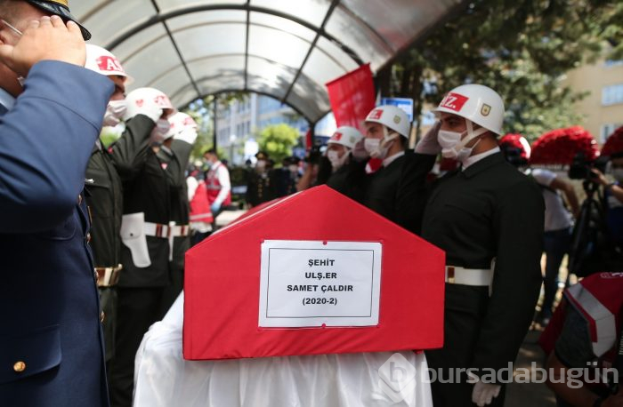 Bursa, şehidini son yolculuğuna uğurladı