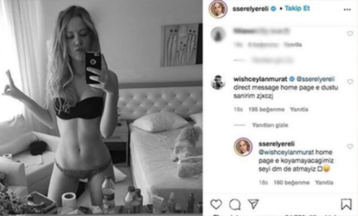 Serel Yereli'nin fotoğrafına 'Survivor' sunucusu Murat Ceylan'dan olay yorum