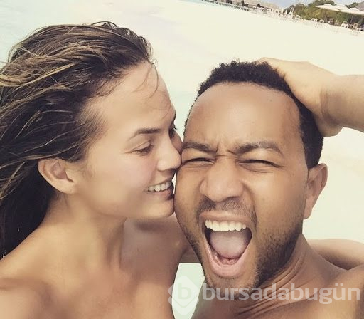 John Legend ve Chrissy Teigen'e Gaziantep'ten baklava gitti