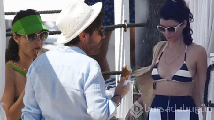 Beren Saat'ten tatil pozu