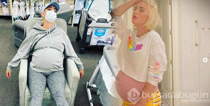 Katy Perry karnı burnunda pozunu paylaştı: Yorgun star!