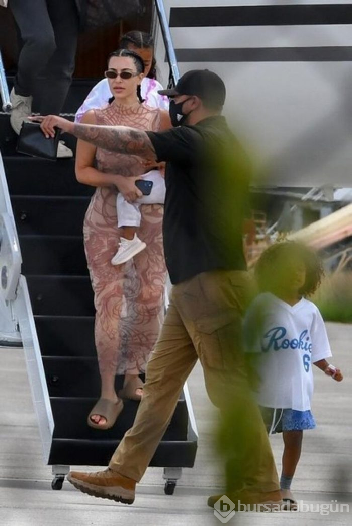 Kim Kardashian ile Kanye West birlikte görüntülendi
