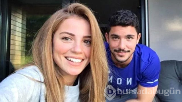 Oğulcan Engin ve Ezgi Eyüboğlu'nun aşk pozu