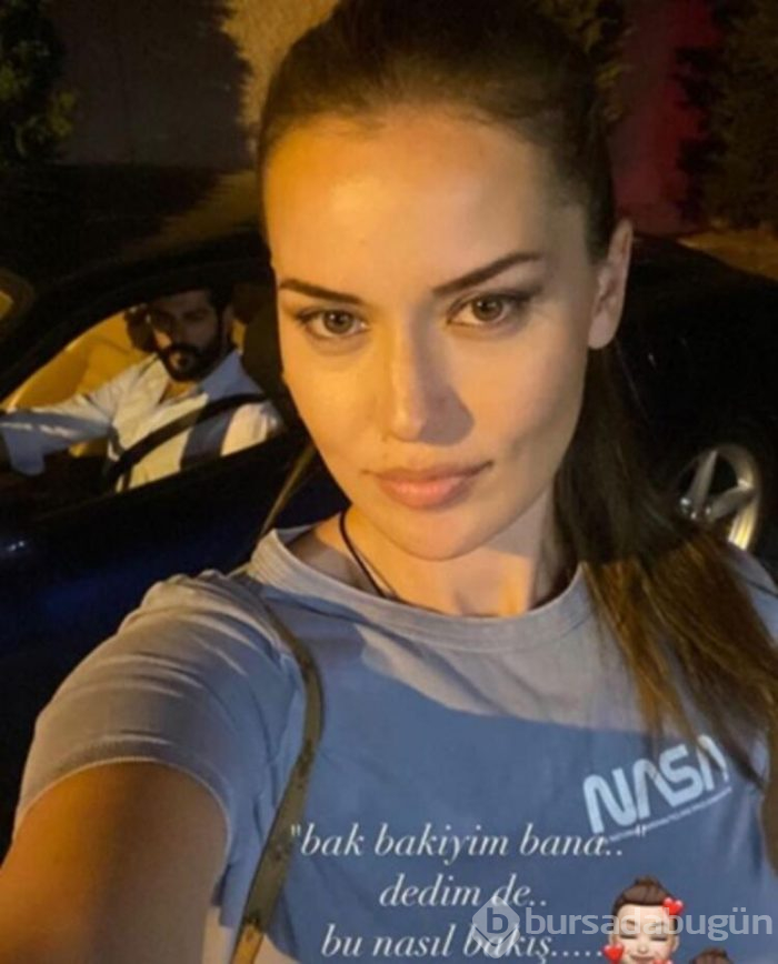 Fahriye Evcen'den Burak Özçivit'e: Bu nasıl bakış
