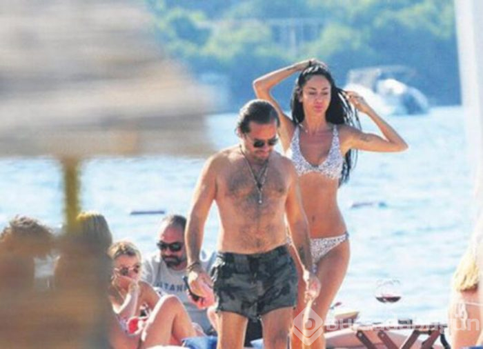 Ozan Doğulu-Hera Aslan, Bodrum tatilinde