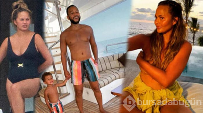 Chrissy Teigen üçüncü çocuğuna hamile!