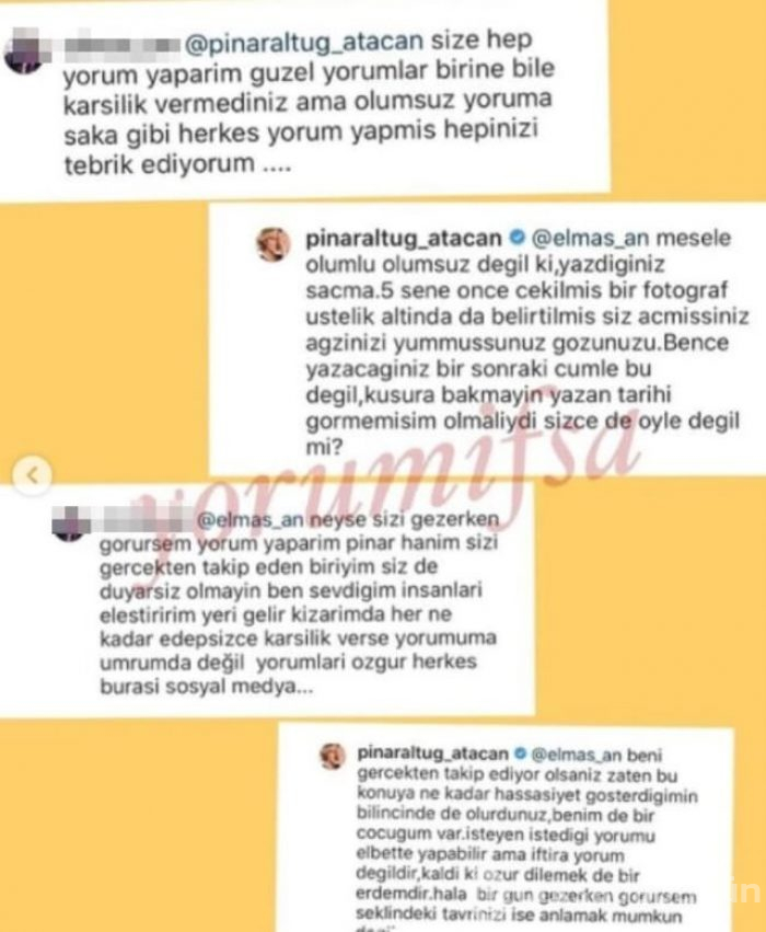 Pınar Altuğ'un paylaştığı TBT corona virüsü eleştirisi aldı: Duyarsız!