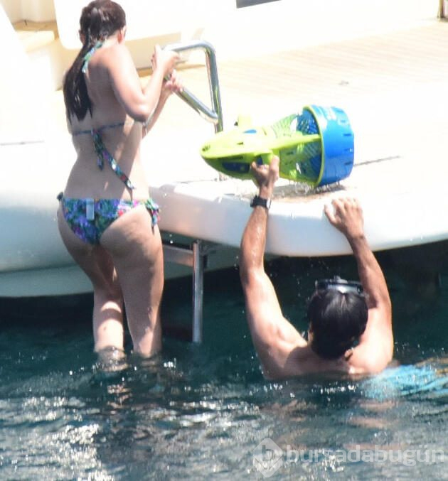 Fahriye Evcen: Burak harika bir baba