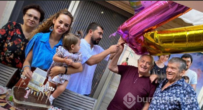 Seda Bakan'ın kızı Leyla bir yaşına bastı!