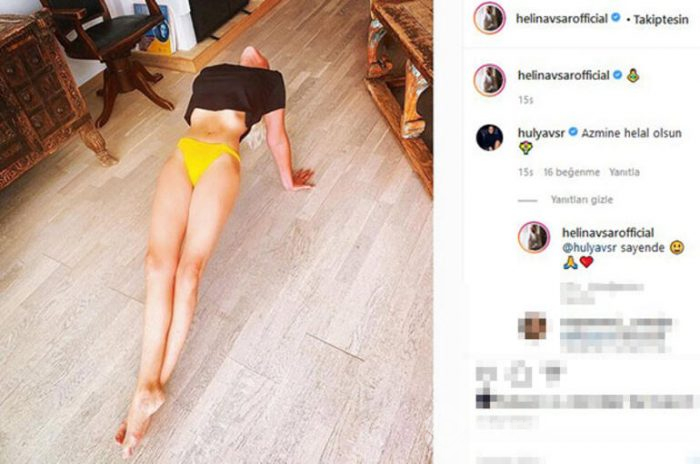Hülya Avşar'dan kardeşi Helin Avşar'a: Helal olsun